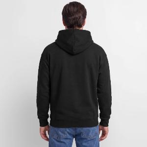 Oversized Hooded Sweatshirt - Back