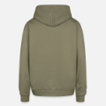 Oversized Hooded Sweatshirt Back - Slide 1