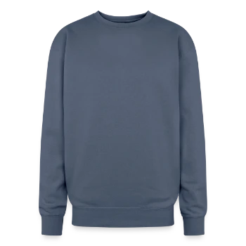 Oversized Crewneck Sweatshirt - stone blue - Front
