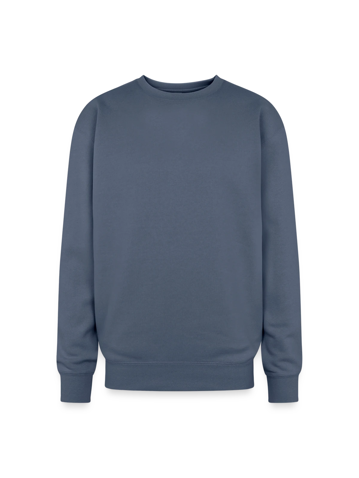 Oversized Crewneck Sweatshirt - stone blue - Front