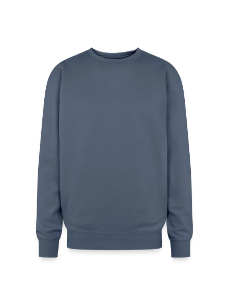 Oversized Crewneck Sweatshirt - stone blue - Front