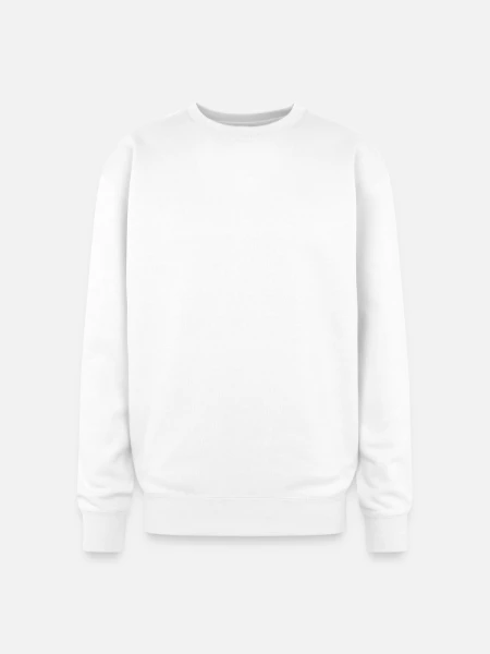 Oversized Crewneck Sweatshirt - white - Front