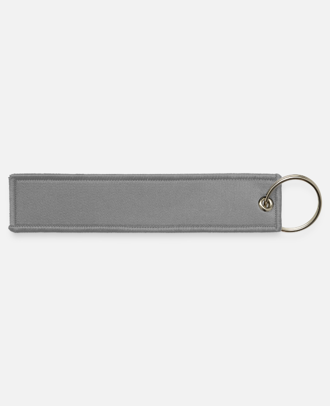 Jet Tag Keychain Back - center