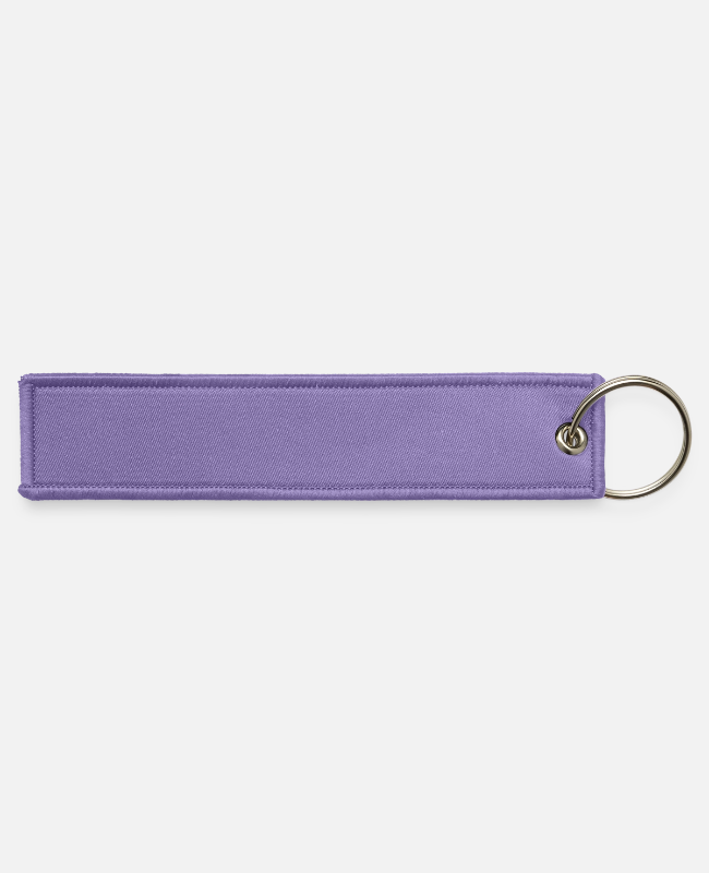 Jet Tag Keychain Back - center