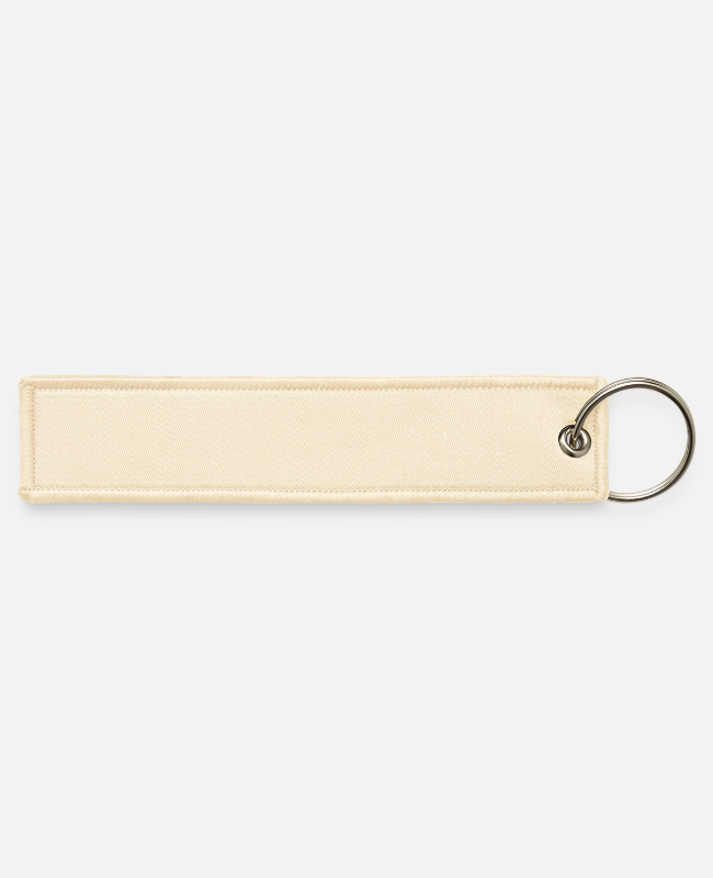 Jet Tag Keychain Back - center