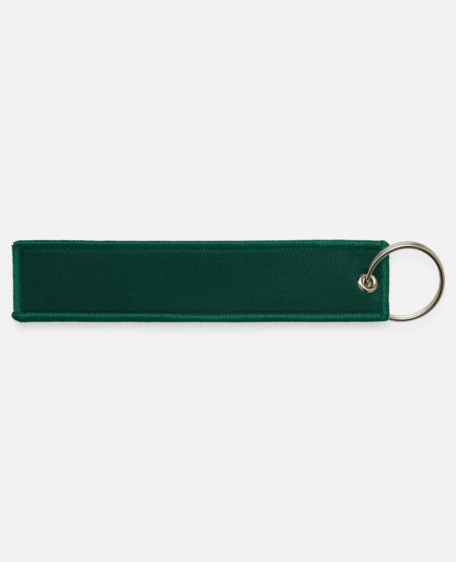 Jet Tag Keychain Back - center
