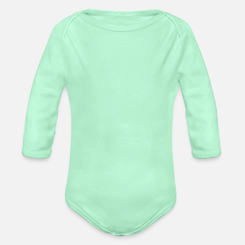 Product details: Organic Long Sleeve Baby Bodysuit Front
