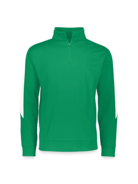 Augusta Sportswear Adult Medalist 2.0 Pullover - kelly green/white - Front