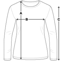 Women's Long Sleeve Jersey T-Shirt | Anvil 884L