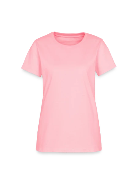 Women's T-Shirt - pink - Front