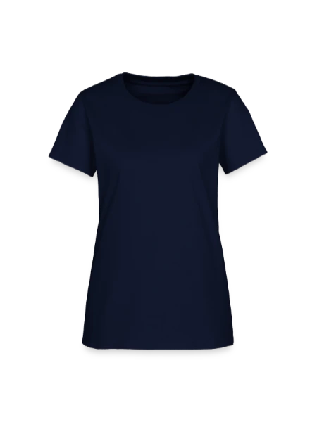 Women's T-Shirt - navy - Front