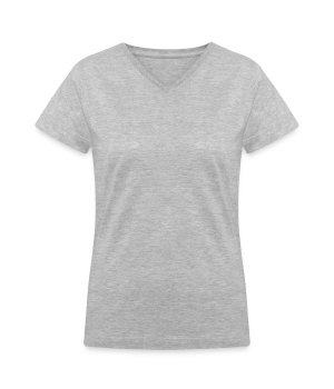 T-shirt avec encolure en V pour femmes