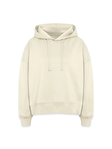 Stanley/Stella Nora Women's Organic Hoodie - natural raw - Front