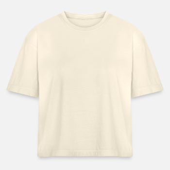 Product details: Women's Heavyweight Cropped T-Shirt Front