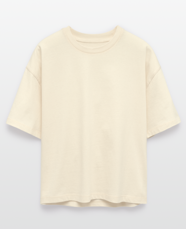 Women's Heavyweight Cropped T-Shirt Front - center