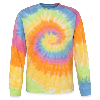 Tie Dye Long Sleeve T-shirt - rainbow
