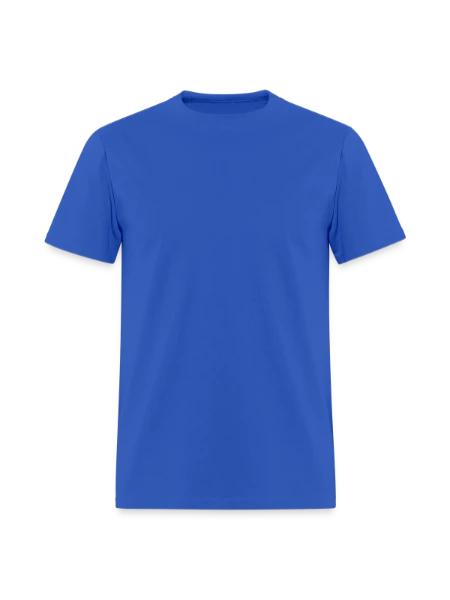Unisex T-Shirt by Fruit of the Loom - royal blue - Front