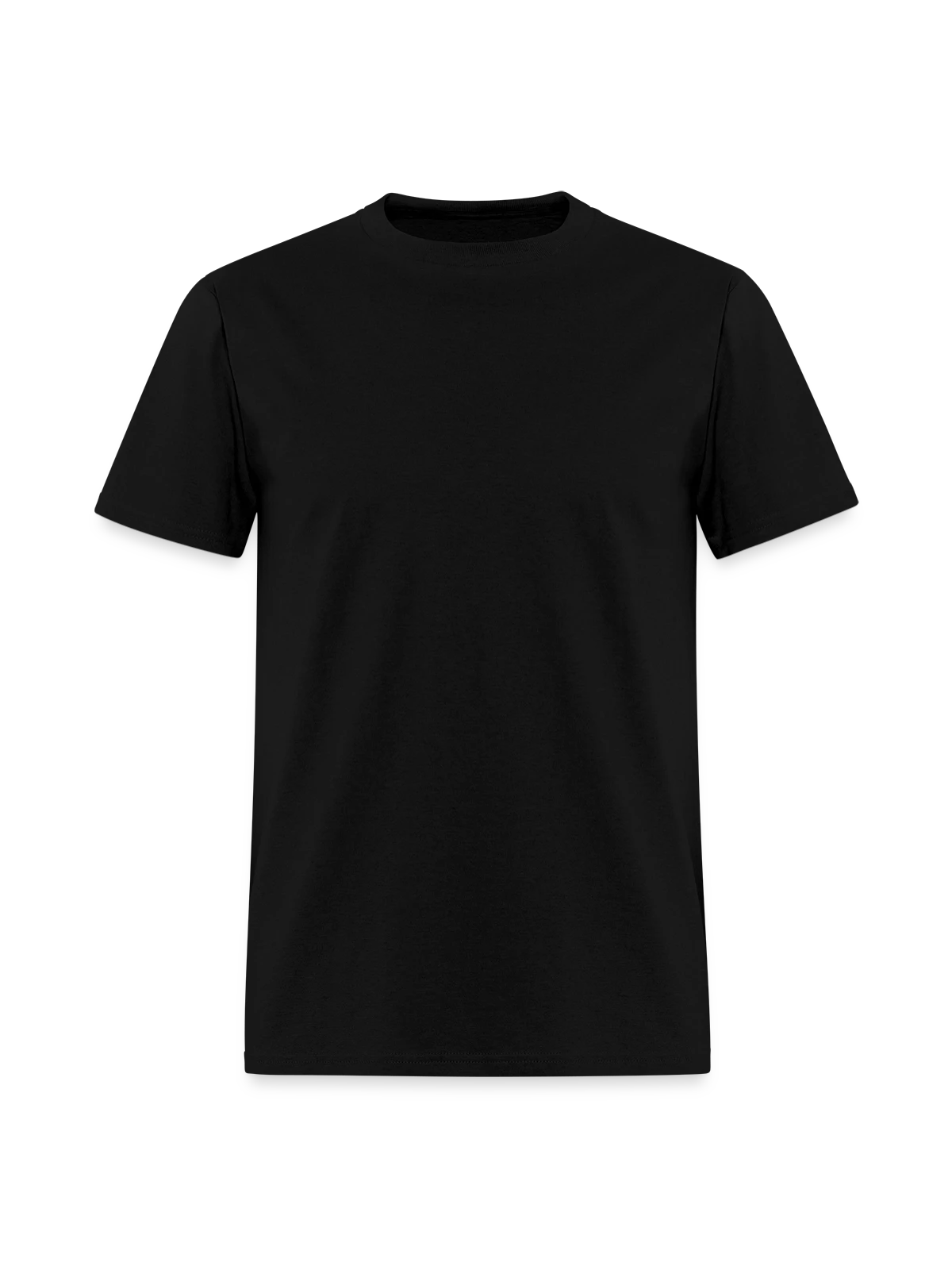 Unisex T-Shirt by Fruit of the Loom - black - Front