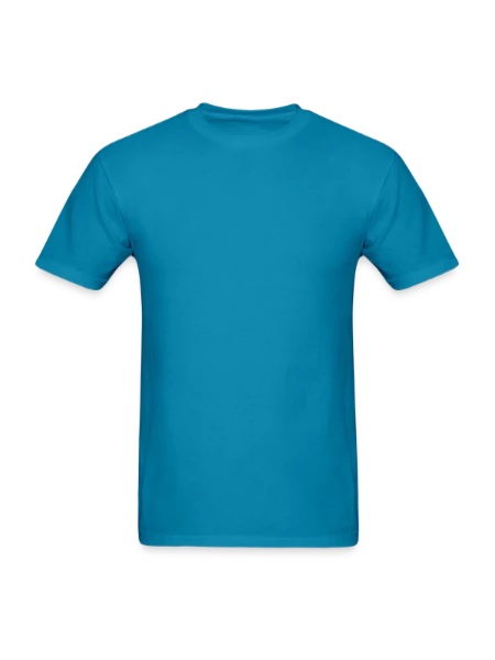 Unisex T-Shirt by Fruit of the Loom - turquoise - Front