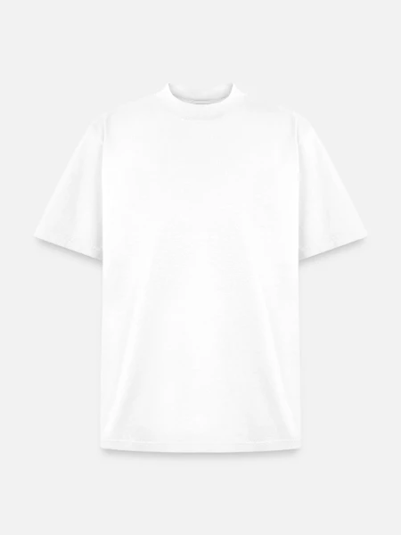 Unisex Garment Dyed T-Shirt - white - Front