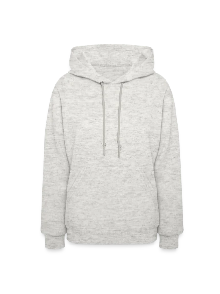 Women's Hoodie - heather oatmeal - Front