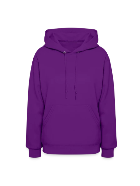 Women's Hoodie - purple - Front
