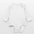 Long Sleeve Baby Bodysuit Front - Slide 2