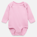 Long Sleeve Baby Bodysuit Front - Slide 0