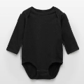 Long Sleeve Baby Bodysuit Front - Slide 2