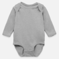 Long Sleeve Baby Bodysuit Front - Slide 0