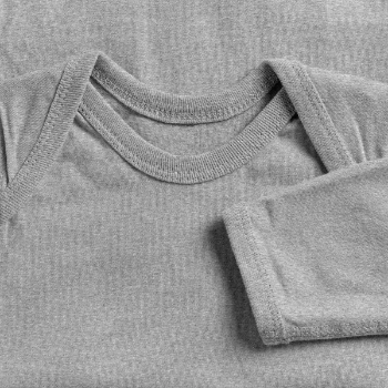 Product details: Long Sleeve Baby Bodysuit Close-up