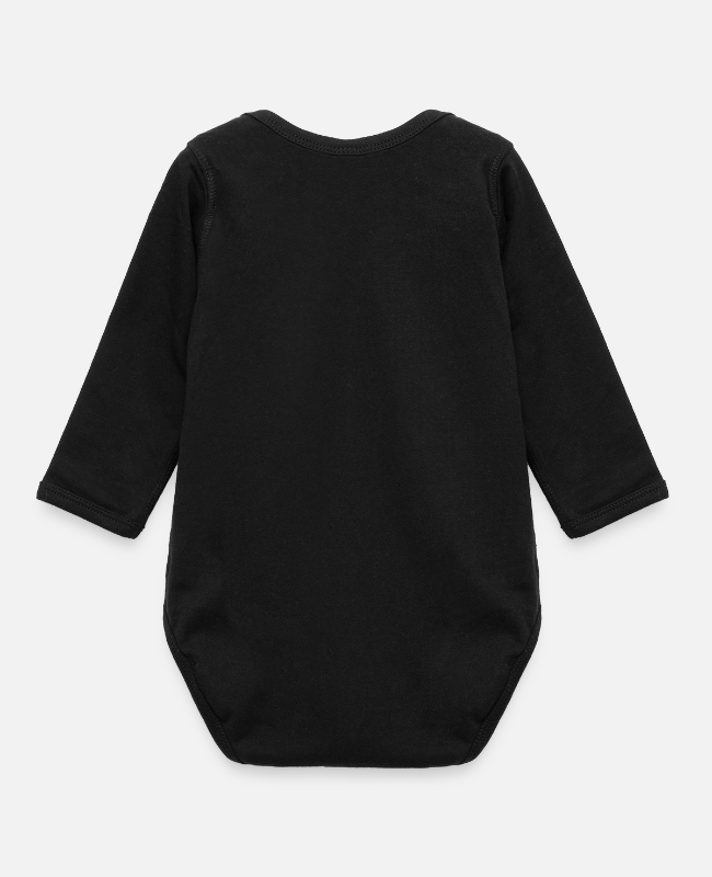 Long Sleeve Baby Bodysuit Back - center