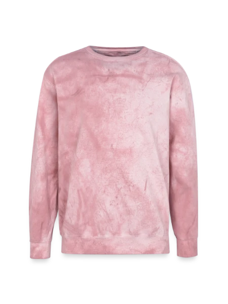 Unisex Colorblast Crewneck Sweatshirt - clay - Front
