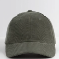 Embroidered Corduroy Cap Front - Slide 2