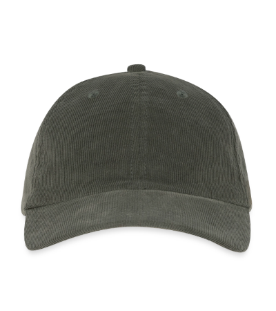 Embroidered Corduroy Cap