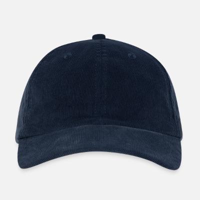 Embroidered Corduroy Cap
