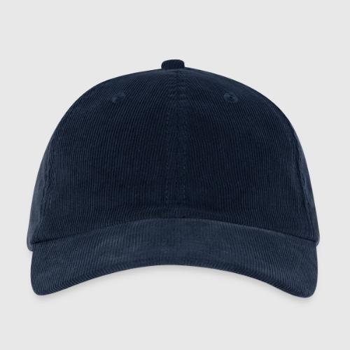 Embroidered Corduroy Cap