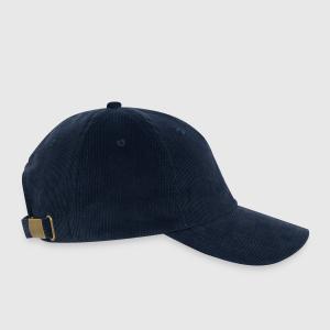 Embroidered Corduroy Cap - Right