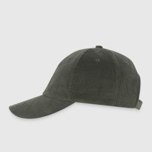 Embroidered Corduroy Cap - Left