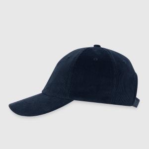 Embroidered Corduroy Cap - Left