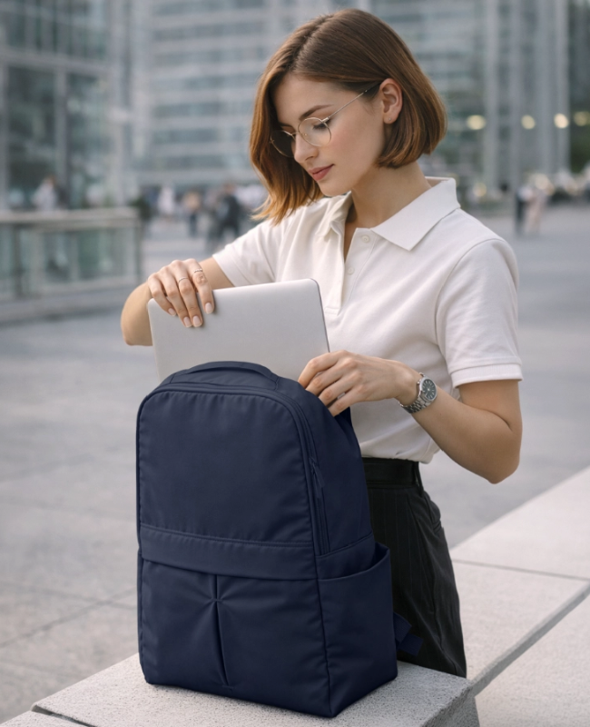 Matte Backpack Front - center
