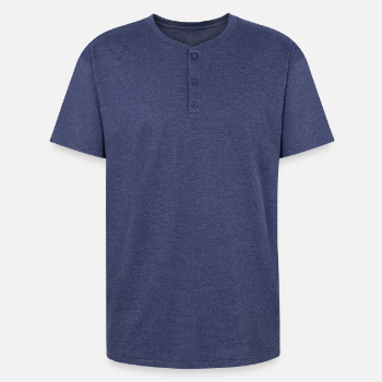 Product details: Unisex Henley T-Shirt Front