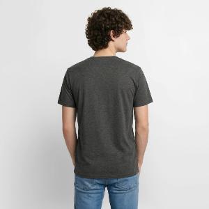 Unisex Henley T-Shirt - Back
