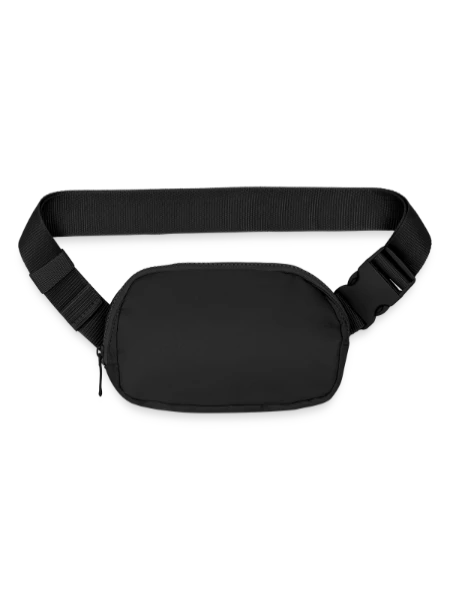 Matte Hip Bag - black - Front