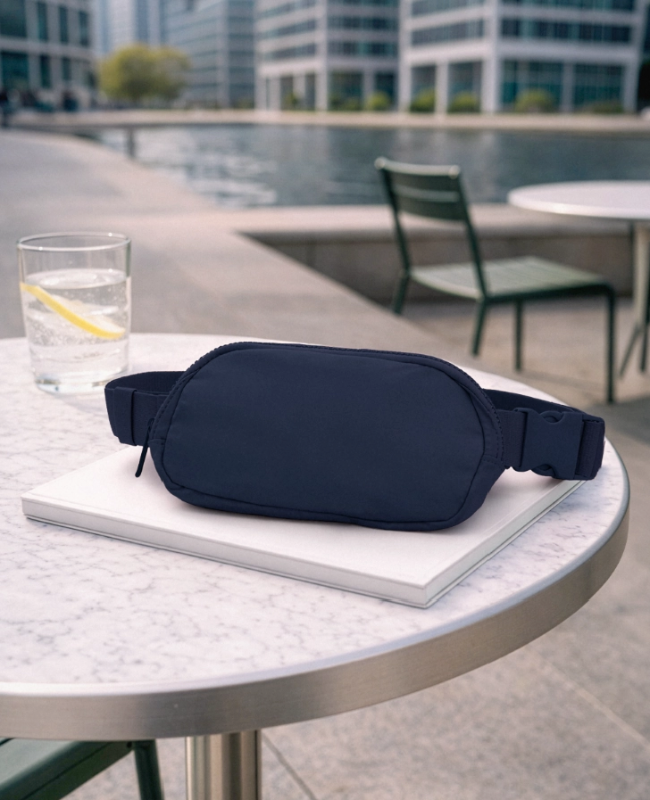 Matte Hip Bag Front - center