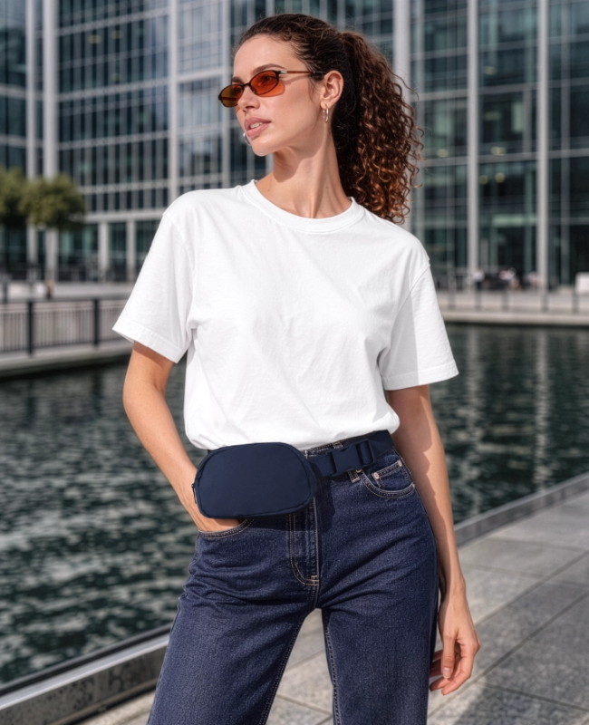 Matte Hip Bag Front - center