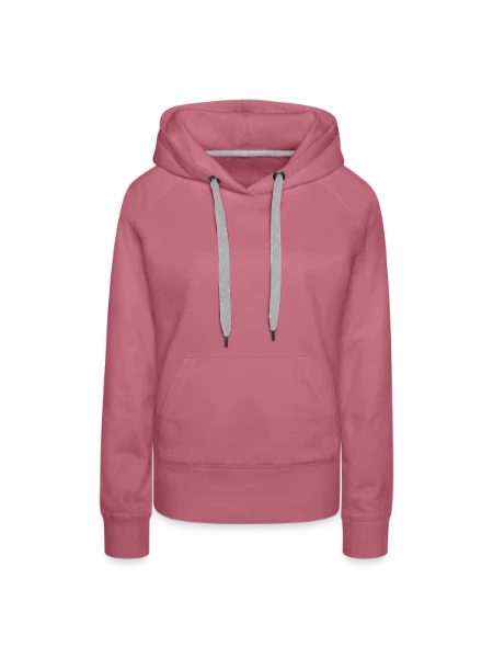 Women's Premium Hoodie - mauve - Front