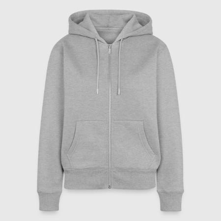 Women's Premium Organic Zip Hoodie - Front