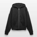 Women's Premium Organic Zip Hoodie Front - Slide 2