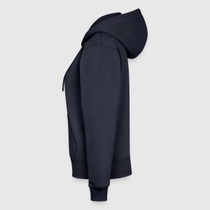 Women's Premium Organic Zip Hoodie - Left